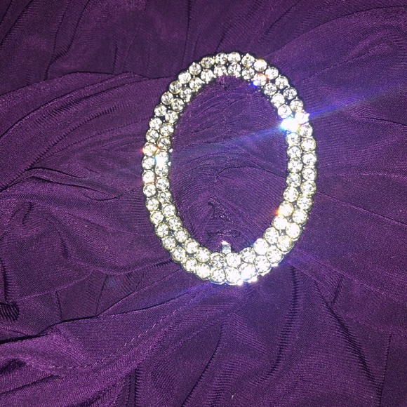 NEW R & M Richards Plum size 8 Dress stretchy - Picture 3 of 8